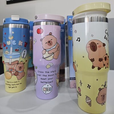 Copo Térmico 900Ml com Canudo
