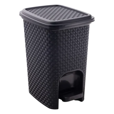 Lixeira com Pedal Rattan Arqplast 7 litros