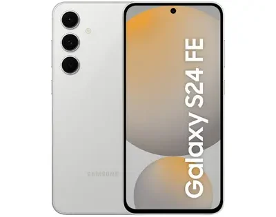 Smartphone Samsung Galaxy S24 FE 128GB Cinza 5G 8GB RAM 6,7" Câm. Tripla + Selfie 10MP