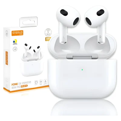 Fone de Ouvido sem Fio Estério Bluetooth FN-BT10 AGold