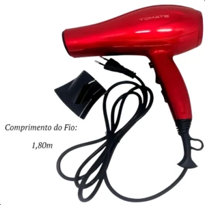 Secador De Cabelo Profissional Tomate 2000w Cor Vermelho 220V - Imagem 3