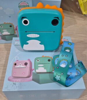 Câmera Infantil Instantânea Verde Personagens
