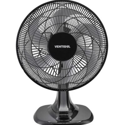 Ventilador de Mesa Ventisol Turbo 6 40cm Preto/Cinza 220v