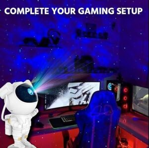 Projetor de Luz de Astronauta 7 efeitos de Nebulosa, Projetor de céu noturno e luzes espaciais para quarto, galáxia e es - Imagem 3