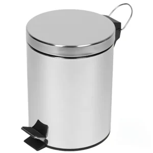 Lixeira Inox com Pedal Virgo 3 litros
