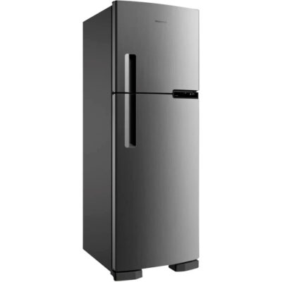 Geladeira Brastemp 375L BRM44HKBNA Frost Free Duplex Extrafrio Fresh Zone Inox - 220V