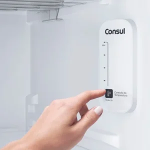 Geladeira Consul Frost Free CRM50LK Duplex Inox com Função Turbo, Iluminação em LED e Filtro Antiodor - 410 litros - 220 - Imagem 6