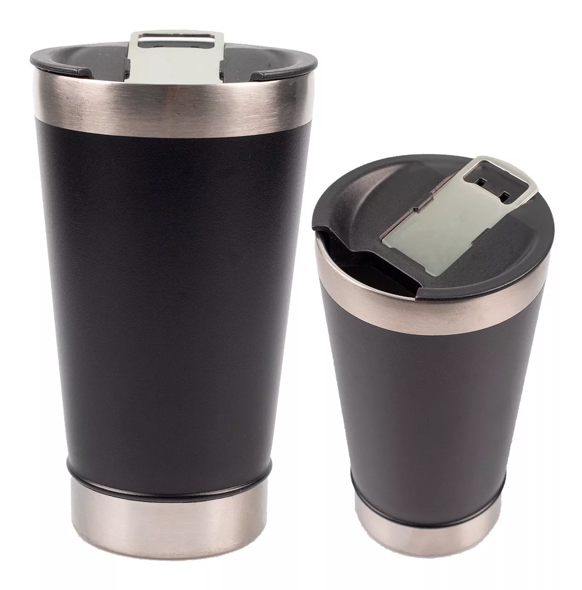276b9f036d5b1e8e432f840aa5e057fb.png Copo Térmico Para Cerveja Café Chá Chopp 473ml C/ Tampa - Imagem 1