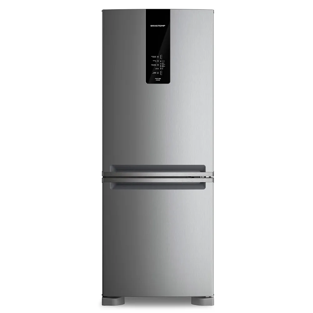 65c80eb2259aaed7e35403e9462e20aa.webp Geladeira Brastemp 447 Litros Frost Free Inverse Com Smart Flow e Fresh Box Inox BRE57FKBNA 220V - Imagem 1