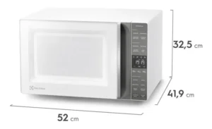 Forno de Micro-ondas Electrolux Efficient ME36B Funções Fermentar e Manter Aquecido Branco 36 L - 220V - Imagem 2