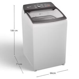 Lavadora de Roupas Brastemp BWK13AB com Ciclo Tira Manchas Advanced e Ciclo Antibolinha Branca - 13kg - Imagem 3