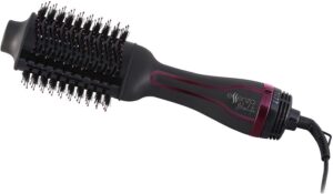 Escova Secadora Oval 220V - ESSENZA, Preto c/ detalhes Roxo - Imagem 2