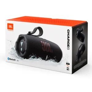 Caixa de Som Portátil JBL Charge 6 30W Bluetooth Power Bank - Preto - Imagem 9