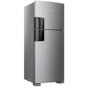 Geladeira Consul Frost Free CRM50LK Duplex Inox com Função Turbo, Iluminação em LED e Filtro Antiodor - 410 litros - 220