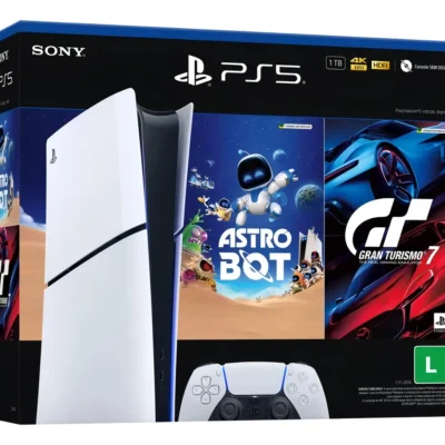 Console PlayStation 5 Edição Digital 825GB ASTRO BOT e Gran Turismo 7
