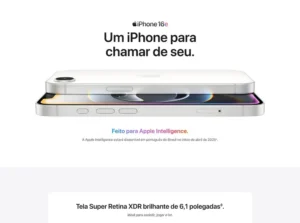 Apple iPhone 16e 128GB Branco 6,1" 48MP iOS 5G - Imagem 6