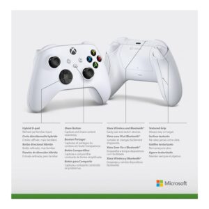 Controle sem Fio Xbox series branco - Imagem 6