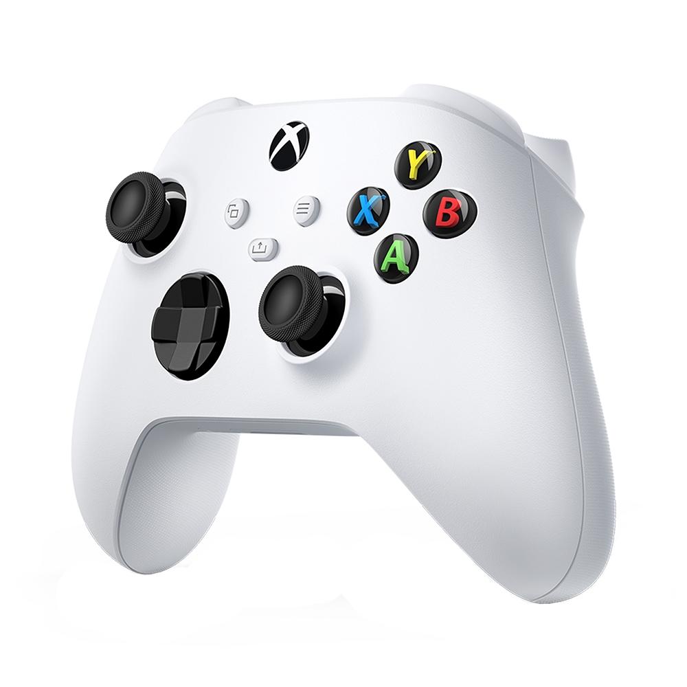 e6d1d9ba00f5d37fe36685d6f324cb6e.jpg Controle sem Fio Xbox series branco - Imagem 1