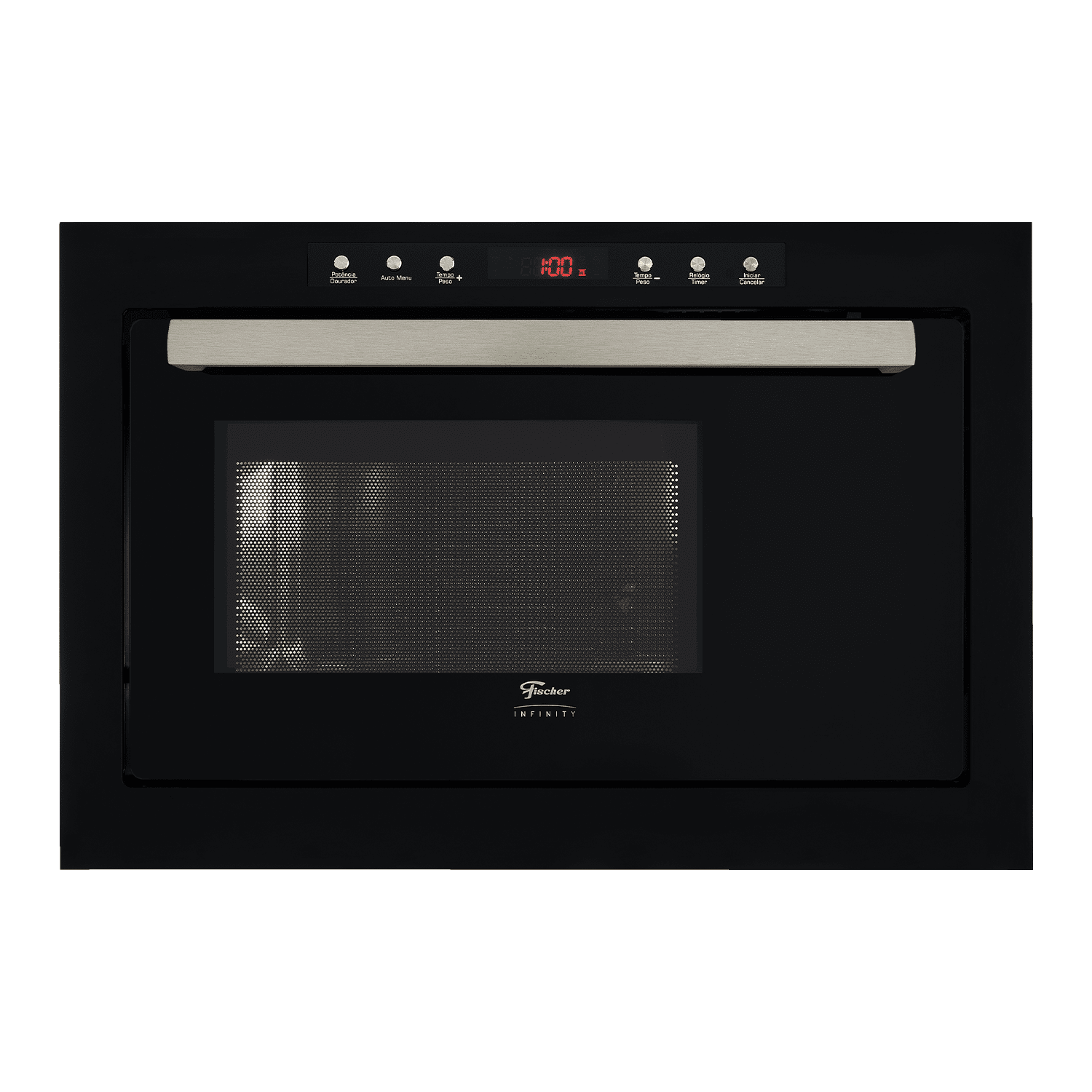 0766bf4d46b7a3b8b142eb0fb3e30e47.webp Micro-ondas de Embutir Fischer Infinity 25 litros com Grill 220V - Imagem 1