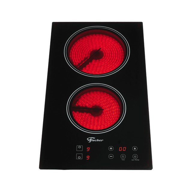 0c65520b13a1f74a707976b2668fa15c.jpg Cooktop Elétrico Fischer 2 Bocas com Touch Screen Vitrocerâmica 220V - Imagem 1