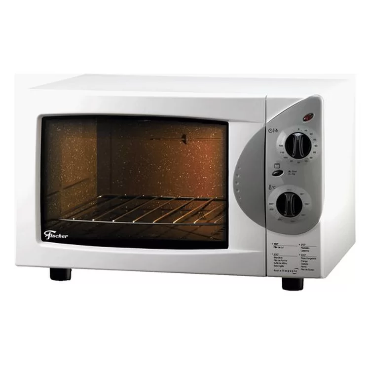 301ce3d3d4d05257bb316c9133e9dcea.png Forno Elétrico Fischer Grill 16, 44 Litros, Timer, Dourador, 1750W, Branco - Imagem 1