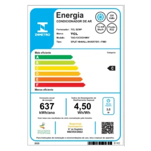 Ar Condicionado Split Inverter Elite GV 12.000 BTUs TCL Frio - 220 Volts - Imagem 5