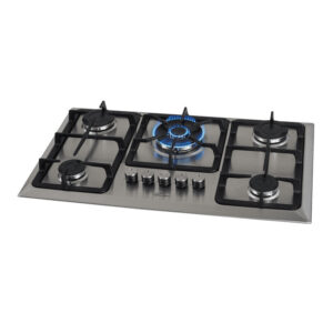 Cooktop a Gás Fischer 5 Bocas Tripla Chama Infinity com Trempe de ferro fundido Mesa Inox Bivolt - Imagem 2