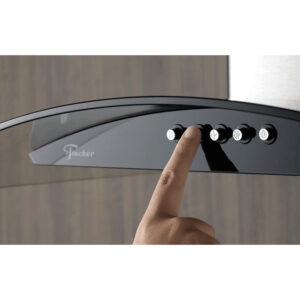 Coifa de Parede Fischer Depurador ou Exaustor Talent Fit 60 cm Vidro - Imagem 3