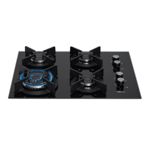 Cooktop a Gás Fischer 4 Bocas Tripla Chama Infinity com Trempe de ferro fundido Mesa Vidro Bivolt - Imagem 3