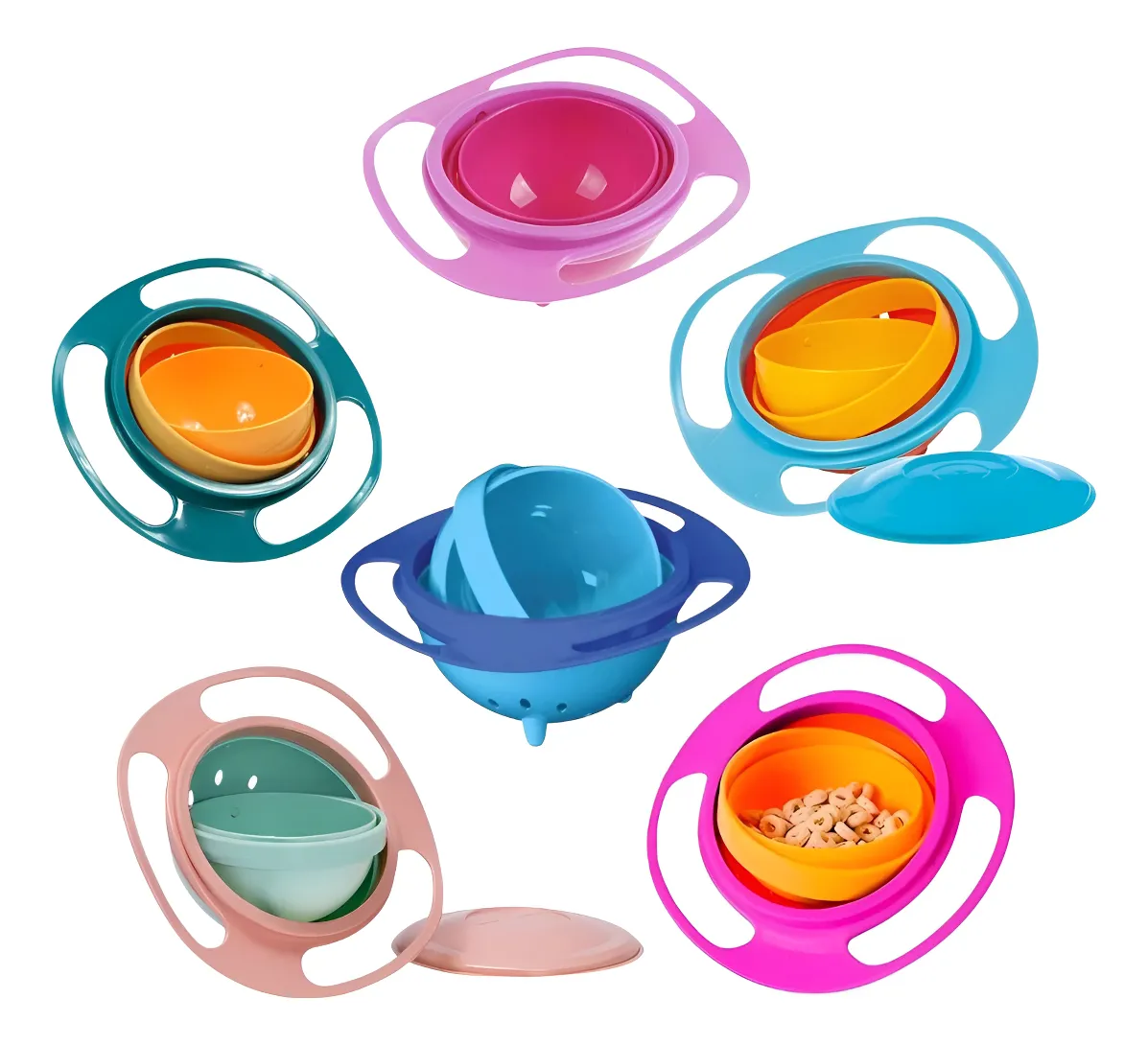 efad0482a6958ba8aed976baa75092bb.webp Prato Mágico Infantil Giro Bowl - Imagem 1