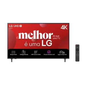 Smart TV 75" LG 4K Ultra HD UHD 75UA8550PSA webOS 25 α7 AI Processor 4K Gen8 Alexa 3 HDMI 2 USB