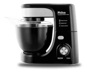 Batedeira Planetária 12 Veloc Php500 500w Preta Philco 220V