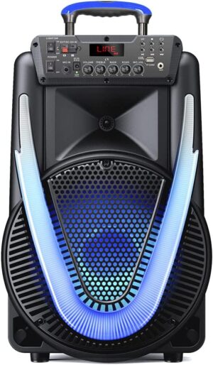 Caixa de Som Acústica Multilaser Sunny II 15 Pol. 800W BT/AUX/SD/USB/FM