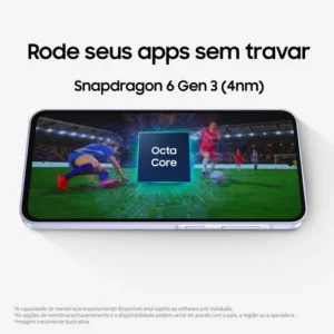 Smartphone Samsung Galaxy A36 256GB 5G 8GB RAM Preto 6,7" Câm. Tripla + Selfie 12MPSM-A366E/DS SM-A366EZKLZTO - Imagem 4