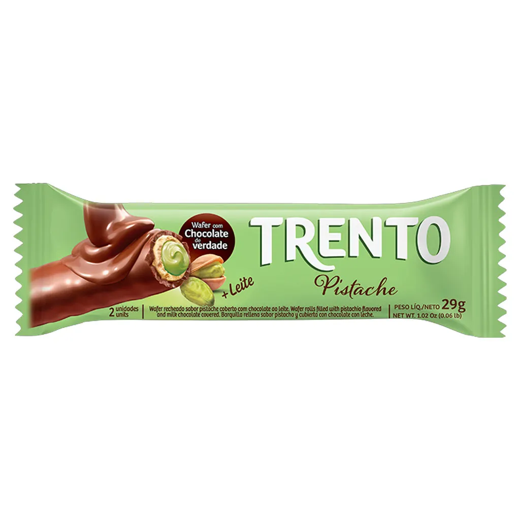 5ea9c69997edf81251e9a5d4933d264a.webp Chocolate Trento Pistache 29G - Imagem 1