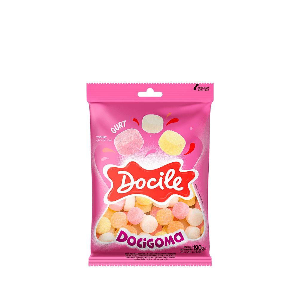 5fbd241a58e935e549101fe7606e0fab.png Docigoma Tubo Gurt Sortido Docile 190G - Imagem 1