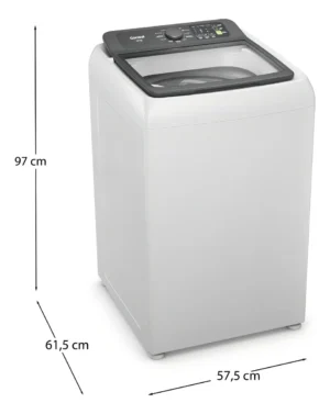 Lavadora de Roupas Consul CWN13AB 13kg com Modo Eco, Dosagem Econômica e Ciclo Rápido - Branca - 220V - Imagem 5