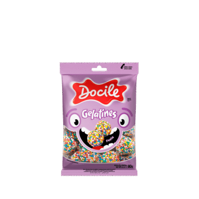 Balas Gelatines Festa 80G Docile