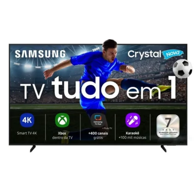 Smart TV 55" 4K Samsung UN55U8600FGXZD Crystal HDR Tizen Alexa e Xbox Gaming
