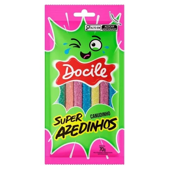 9f31cf07236b77d07b1d9601ec822fdd.webp Bala de Goma Super Azedinhos Canudinho 70G - Imagem 1