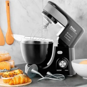 Batedeira Planetária 12 Veloc Php500 500w Preta Philco 220V - Imagem 3
