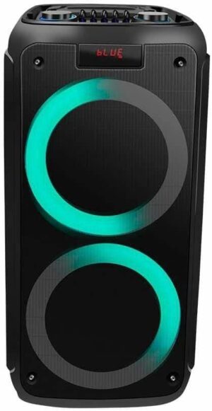 Caixa de Som Pulse Pulsebox Efeito de LED Bluetooth AUX/ USB 1000W - Imagem 4