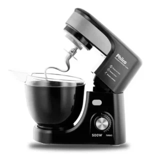 Batedeira Planetária 12 Veloc Php500 500w Preta Philco 220V - Imagem 4
