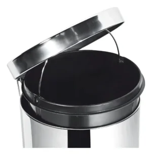 Lixeira Inox Pedal com Balde 5 Litros - Imagem 6