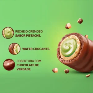 Chocolate Trento Pistache 29G - Imagem 2