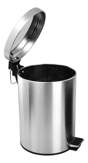 Lixeira Inox Pedal com Balde 5 Litros - Imagem 3