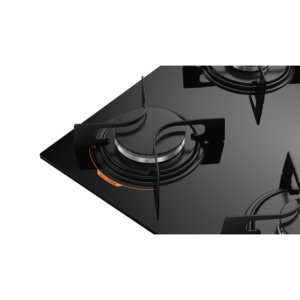 Cooktop 4 Bocas Preto com Mesa de Vidro Atlas U Top Bivolt - Imagem 4