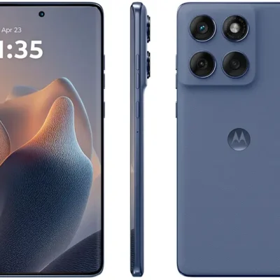 Smartphone Motorola Edge 60 Fusion 256GB Cinza 5G 8GB RAM 6,7" Câm. Dupla + Selfie 32MP