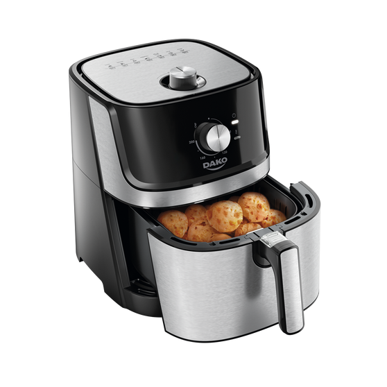3bf18f134be024abd980a629ff7888f4.png Air Fryer 5 Litros com Painel Analógico - Imagem 1