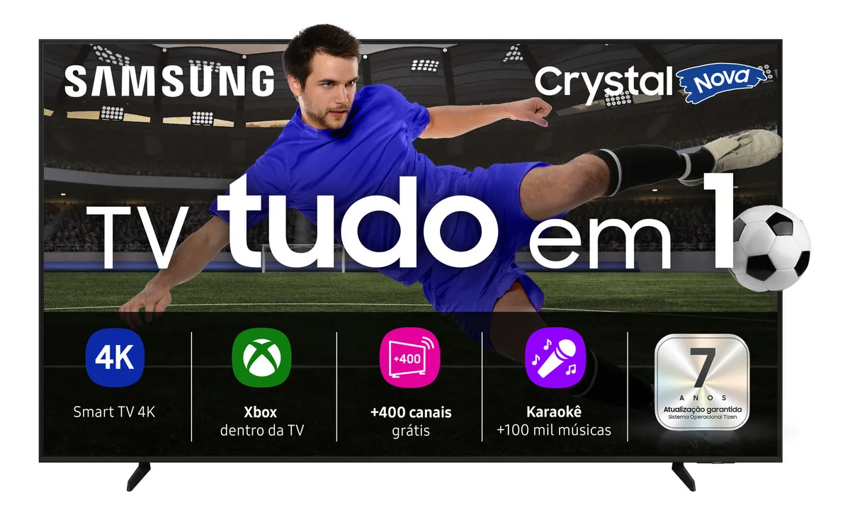 5e5b398d0a5d420a06547e2c4ef9ea74.webp Smart TV 55" Crystal UHD 4K U8100F 2025, Xbox Cloud Gaming UN55U8100FGXZD - Imagem 1